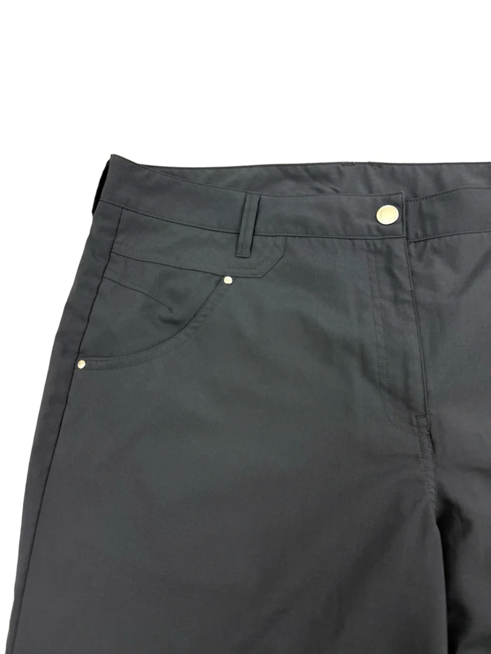 Nivo by Lanctot Women’s Golf Athletic Bermuda Shorts in Gray